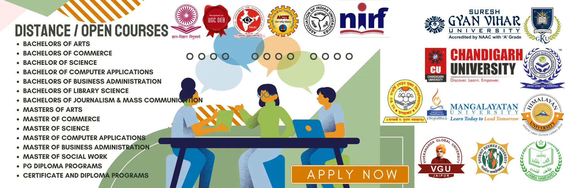 Irade distance courses